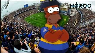 Homero hincha de Boca😎