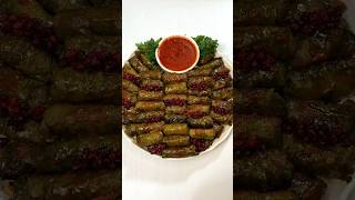 طرز تهیه دلمه برگ مو / غذای سنتی / غذای ساده / آشپزی ایرانی / آشپزی با هلن / غذای ایرانی  easy food