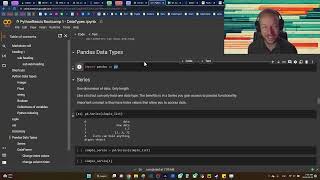 python data basics class 1 part 5 python colab data types coding walkthrough