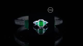 Jewelryay-New arrivals.18K Gold 1.08ct Zambian Emerald Ring#investment #engagementring#trending#ring