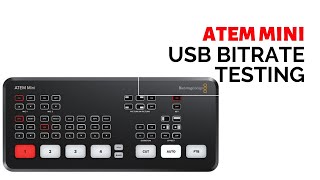 ATEM Mini - Bitrate Test on Vimeo