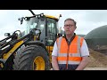 jcb 457s wheeled loading shovel first drive