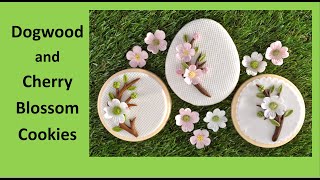 Dogwood & Cherry Blossom Decorated Cookies with Nicholas Lodge