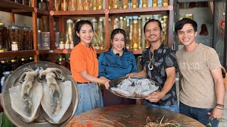 Đại Tiệc Khui Quà Khủng Của Phạm Dũng Và Phan Diễm Nhiều Món Siêu Ngon