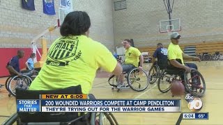 200 Wounded Warriors compete at Camp Pendleton for Warrior Games chance