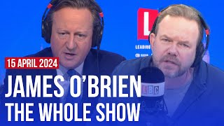 Why can't David Cameron answer the question? | James O'Brien - The Whole Show