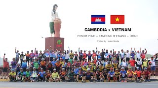 ភ្នំពេញ-កំពង់ឆ្នាំង Cambodian \u0026 Vietnamese Cycling, Audax 200km, Phnom Penh to Kampong Chhnang.