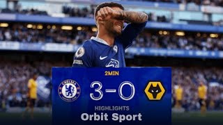 Chelsea VS Wolves 3-0 | Latest Premier League highlights