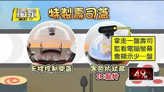 獨家／食安有保障！ 迴轉壽司出招「餐蓋、監視器、送餐車」防怪客