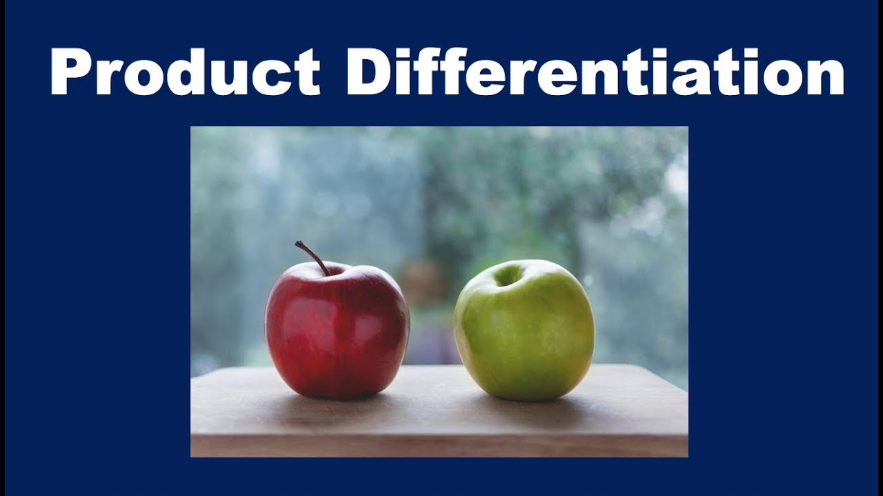 What Is Product Differentiation? - YouTube