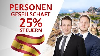 Deutsche GmbH & Co. KG mit Betriebsstätte in Spanien: Nur 25 % Steuern weltweit