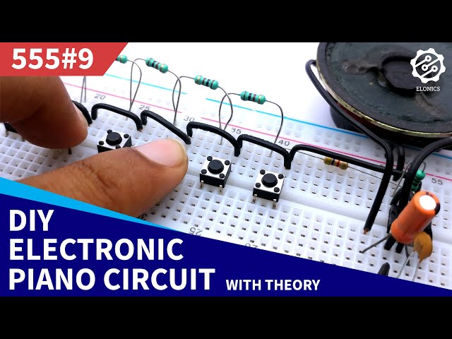 Electronics Projects On Breadboard Using 555 Timer Ic