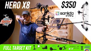 SANLIDA Archery Hero X8 Beginner Target Compound Kit  - $350