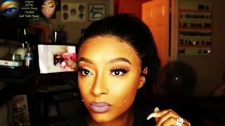 #amareebeauty How To: Bold Wing Liner \u0026 Bold Lips|Makeup Tutorial |cruelty free