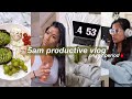 my 5AM PRODUCTIVE PERIOD VLOG♡ | CRAMPS + EDITING