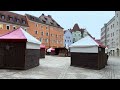 evening walking tour in regensburg the biggest medieval city site north of the alps 4k hdr