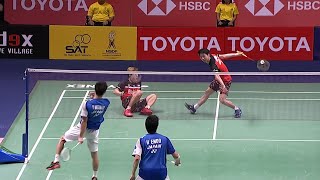 Trickshot Kevin Sanjaya untuk Melawan Endo Watanabe | Kevin/ Marcus vs Endo/ Watanabe