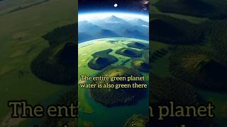 NASA.The entire green planet water is also green there🌍🛰 #space #pureearth #livingplanet