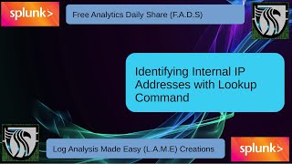 Splunk Tutorial | Using CSV Lookup to Refine Inventory List #FADS