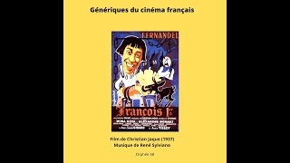 François 1er, film de Christian Jaque (1937) - Générique