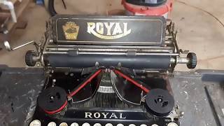 Royal No. 5 Typewriter