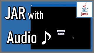 How to Make a JAR File with Resources (Audio) - Java Extra 9