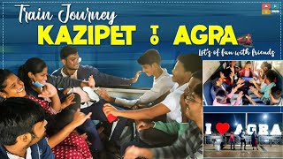 Fun Filled Train Journey🔥😂 | Day 1 | North Trip of NIT Warangal Students | Sai Charan Malyala