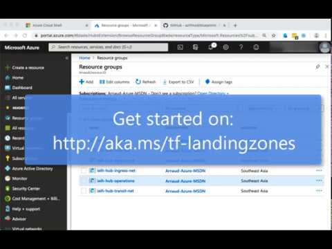 Azure Landing Zones Using Terraform - YouTube