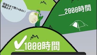 『YouTube収益化までの道のり』僕の動画が合計1000時間以上再生していただきました！