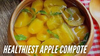 Apple Compote - Healthy Easy Homemade Apple Compote