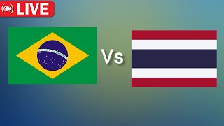 Brazil Vs Thailand LIVE Score UPDATE Today Match FIVB Volleyball Women's Nations League match 2204