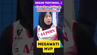 Megawati Catatkan Rekor Usai Menang lawan IBK Altos ‼️#vleague #megawatiredsparks #volikorea