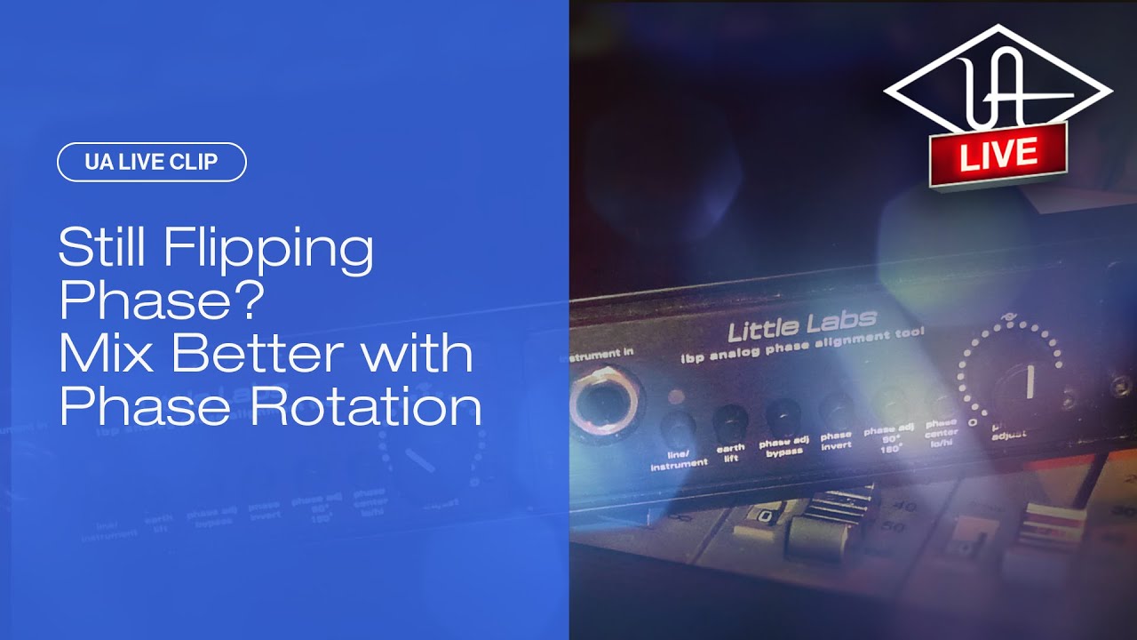 Still Flipping Phase Mix Better With Phase Rotation Ua Live Clips