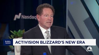 Activision Blizzard CEO Bobby Kotick on leadership change, Microsoft acquisition