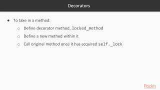 Learning Concurrency in Python : Sets and Decorator | packtpub.com