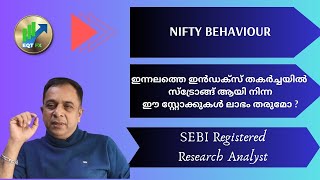 ഇന്നലത്തെ ഇൻഡക്സ് തകർച്ചയിൽ  സ്ട്രോങ്ങ് ആയി നിന്ന ഈ സ്റ്റോക്കുകൾ ലാഭം തരുമോ ?