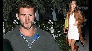 Liam Hemsworth enjoys a romantic night out with girlfriend Gabriella Brooks in West Hollywood