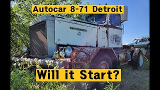 1970 Autocar will it start?