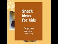 Snack ideas for baby and kids | Easy recipes for baby and kids | Busy parents