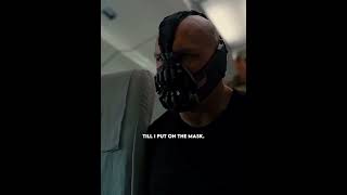 It doesn’t matter who we are 🥶 Bane | Batman The Dark Knight Rises #shorts #bane #tomhardy