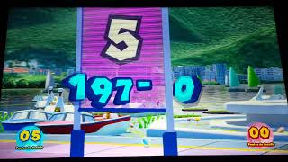 Mario & Sonic Rio 2016 Team Dr. Eggman Loses To Team Peach in Duel Rugby Sevens
