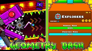 "Explorers" By @MATHIcreatorGD & SwitchStepGD [Me] | Official Showcase | Geometry Dash [2.2] [4K]