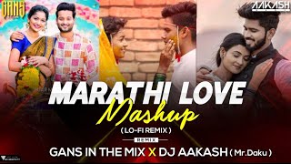 ●Marathi LO-FI Mashup  | LO-FI💜🌊 | DJ Aakash (Mr.Daku) × Gans In The Mix | Dhiraj Bhapkar●