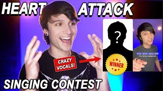 Heart Attack High Note Singing Contest WINNERS REACTION Demi Lovato SingingChallenge