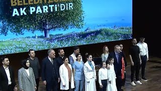 AK Parti Gerçek Belediyecilik Lansman Sahne Çıkış