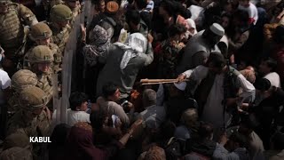 Continúa caos en aeropuerto de Kabul