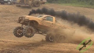 STROKED OUT DIESEL!!!  WGMP RACE AND DAM JUMP!!!