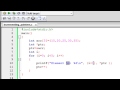 C Programming Tutorial - 58: Pointer to an Array