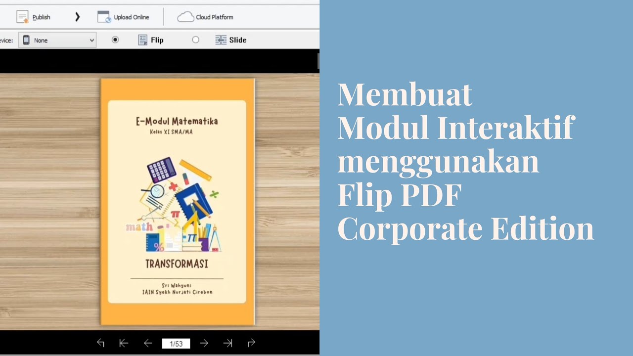 Praktikum 2 | Membuat Modul Menggunakan Flip PDF Corporate Edition ...