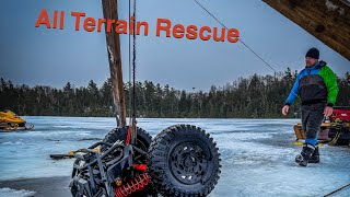 🇨🇦 Deep Water SXS Recovery - 2023 CanAm Commander 82’ Under the Ice